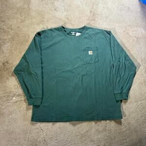 Forest Green Carhartt Longsleeve Shirt